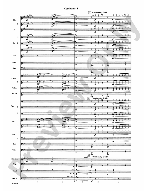 The Maelstrom - Concert Band Conductor Score & Parts (Digital Download)