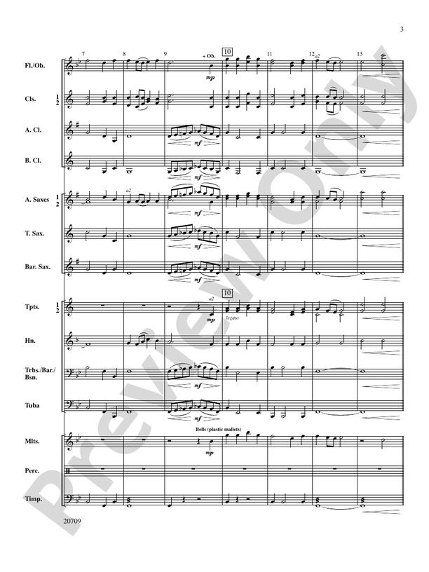 Academic Festival Overture (Grade 1) - Concert Band Conductor Score & Parts (Digital Download)