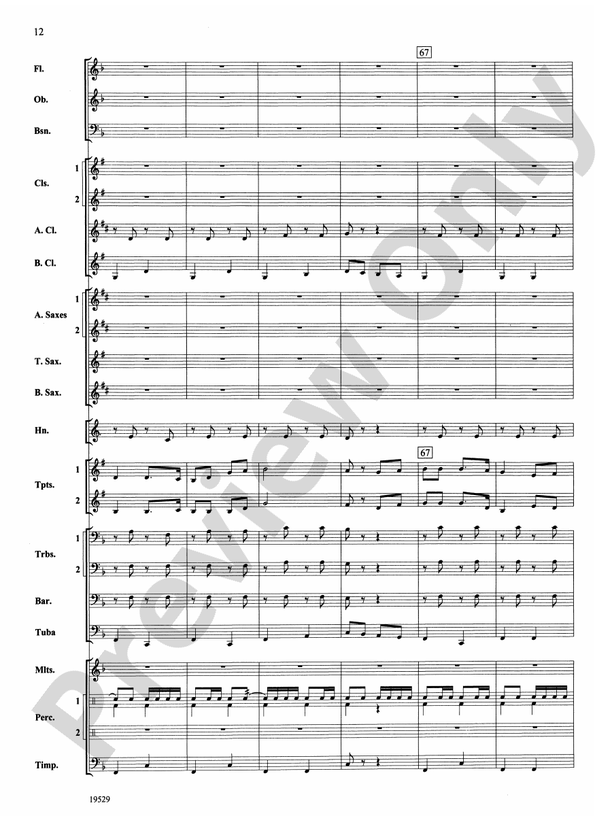 The Road Unknown - Concert Band Conductor Score & Parts (Digital Download)