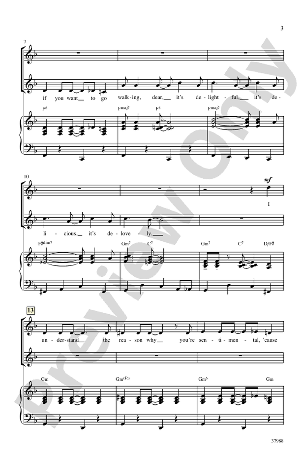 It's De-Lovely – SSA Choral Octavo (Digital Download)