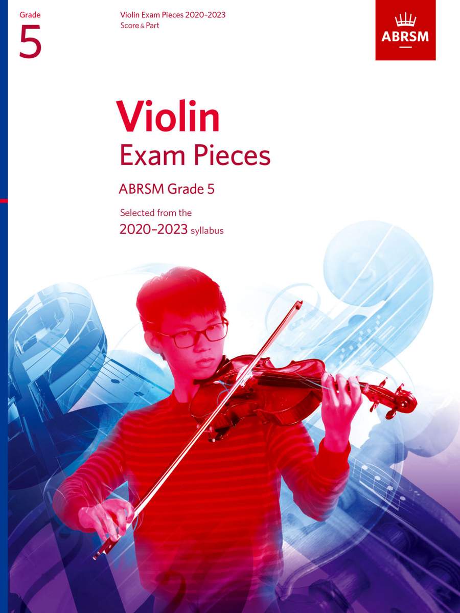 ABRSM Violin Exam Pieces (2020-2023) Grade 5 - Violin/Piano Accompaniment ABRSM 9781786012487