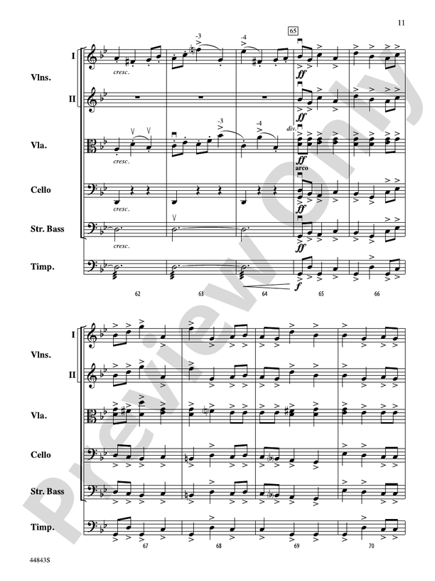 Enigma Variations - String Orchestra Conductor Score & Parts (Digital Download)