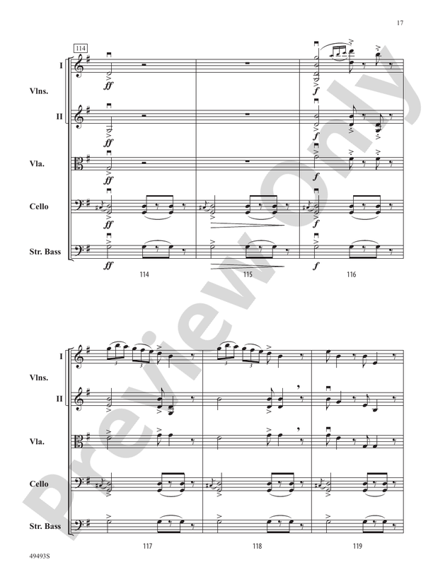 Hiawatha's Wedding Feast - String Orchestra Conductor Score & Parts (Digital Download)