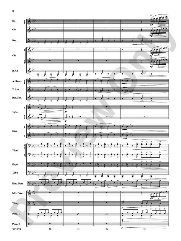 The Rolling Stones on Tour - Concert Band Conductor Score & Parts (Digital Download)