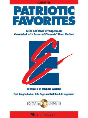 Patriotic Favorites - Value Pak (37 part books, conductor score & CD) - Various - Michael Sweeney Hal Leonard Score/Parts