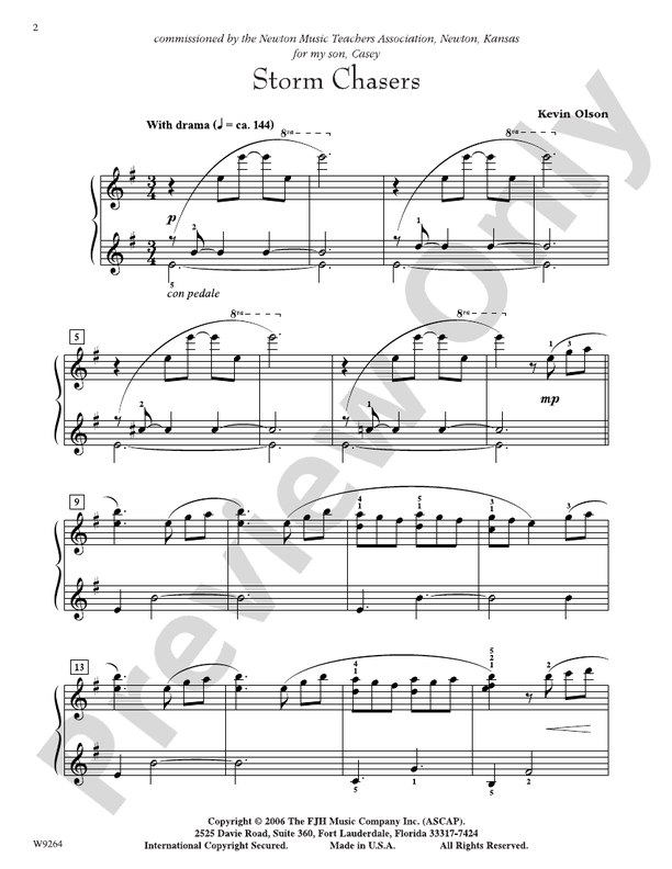 Storm Chasers - Piano (Digital Download)