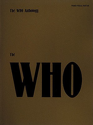The Who Anthology - Piano/Vocal/Guitar - Hal Leonard Piano, Vocal & Guitar