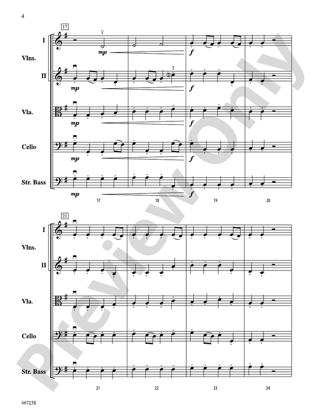 Sky Islands - String Orchestra Conductor Score & Parts (Digital Download)
