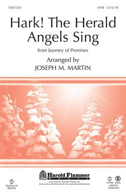 Hark! The Herald Angels Sing - From Journey of Promises - Joseph M. Martin Shawnee Press StudioTrax CD CD