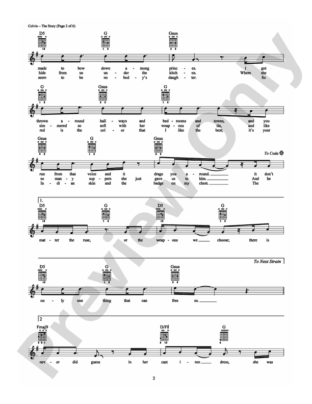 The Story - Easy Guitar (Digital Download)