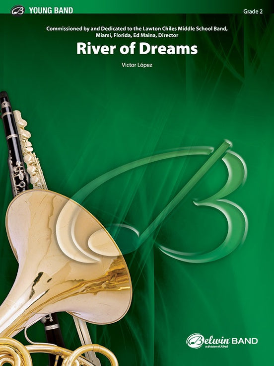 River of Dreams - Concert Band Conductor Score & Parts (Digital Download)