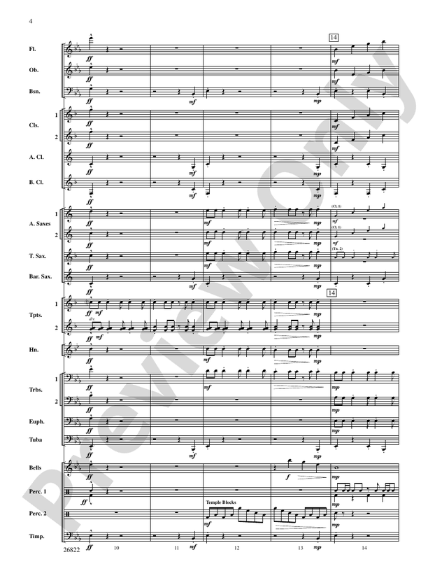 Photo Finish! - Concert Band Conductor Score & Parts (Digital Download)