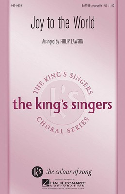 Joy to the World - George Frideric Handel - SATTBB Philip Lawson Isaac Watts Hal Leonard Choral Score Octavo