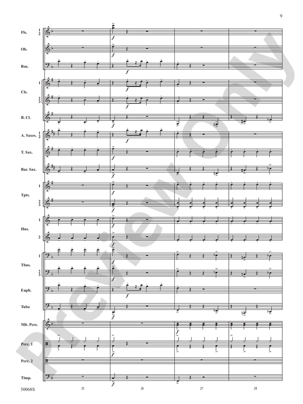 Annie - Concert Band Conductor Score & Parts (Digital Download)