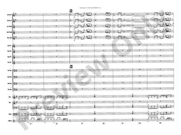 Channel One Suite (Grade 4) - Jazz Ensemble Conductor Score & Parts (Digital Download)