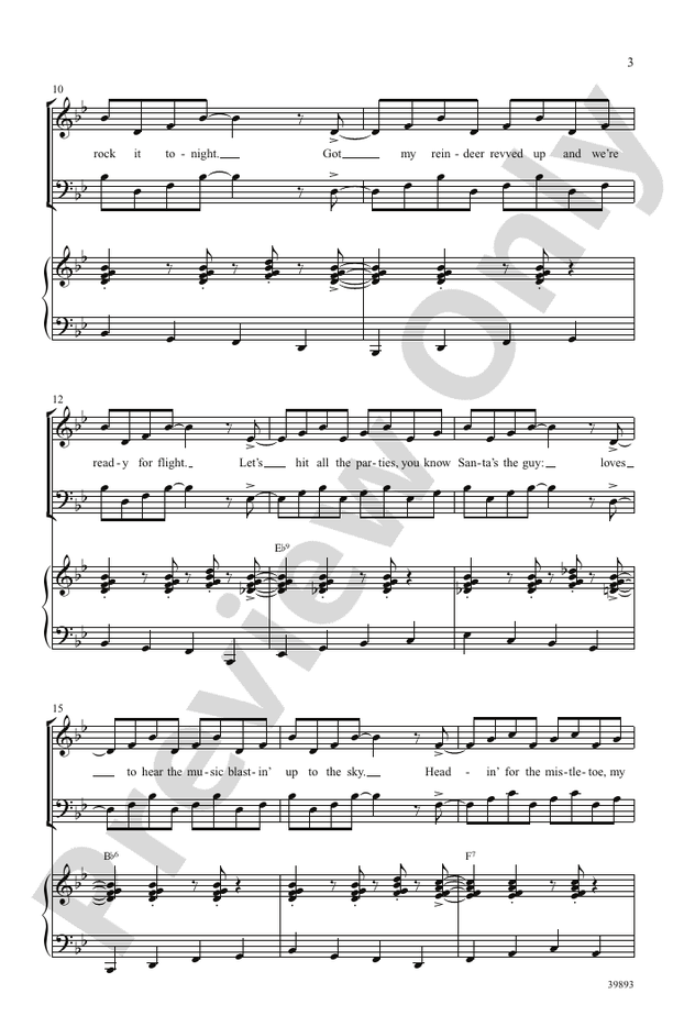 Gettin' in the Mood (for Christmas) – SAB Choral Octavo (Digital Download)