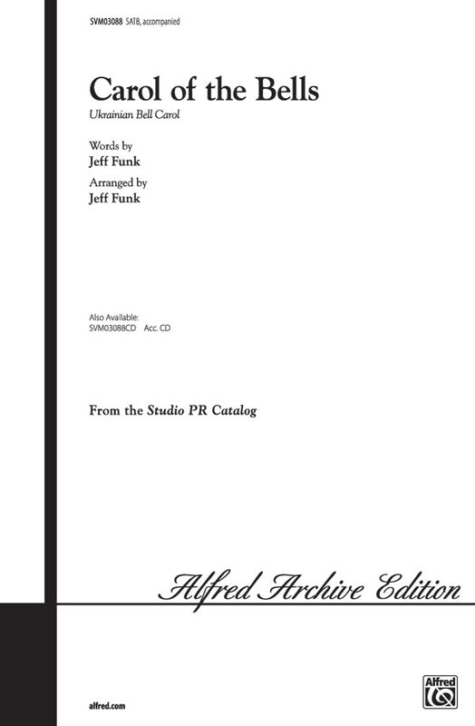 Carol of the Bells (Ukrainian Bell Carol) – SATB Choral Octavo (Digital Download)