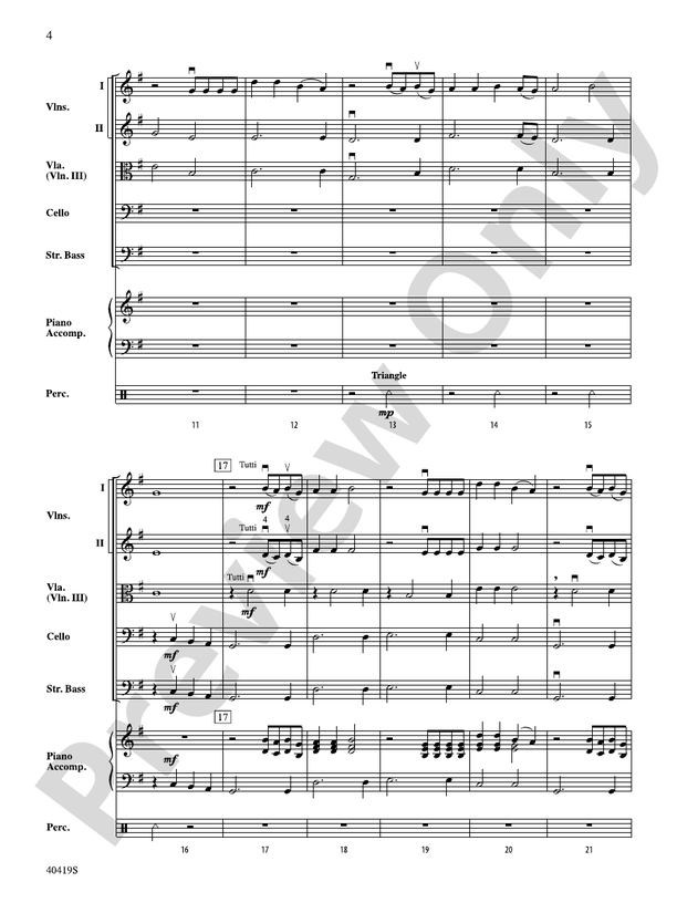 Short Cuts - String Orchestra Conductor Score & Parts (Digital Download)