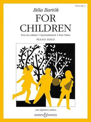 Bartok - For Children Volume 1 - Piano Boosey & Hawkes M060112300
