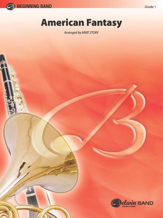 American Fantasy (based on "America" and "America, the Beautiful") - Concert Band Conductor Score & Parts (Digital Download)