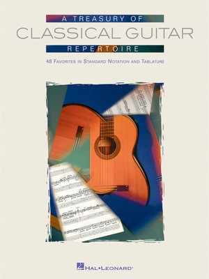 A Treasury of Classical Guitar Repertoire - Various - Classical Guitar Hal Leonard Guitar TAB