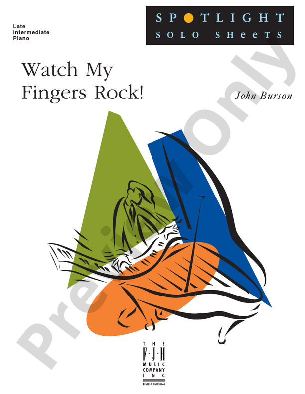 Watch My Fingers Rock! - Piano (Digital Download)