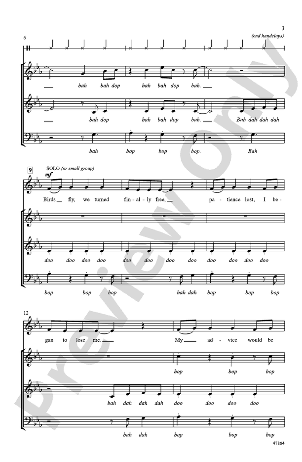 Ain't Got Far to Go - SAB/3-Part Mixed, a cappella Choral Octavo (Digital Download)