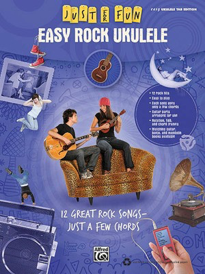 Easy Rock Ukulele - Ukulele Hal Leonard Melody Line, Lyrics & Chords