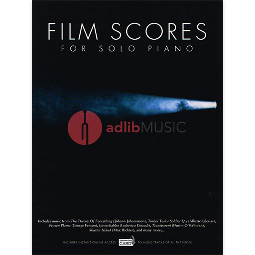 Film Scores - Piano Solo/Audio Access Online Music Sales AM1010537