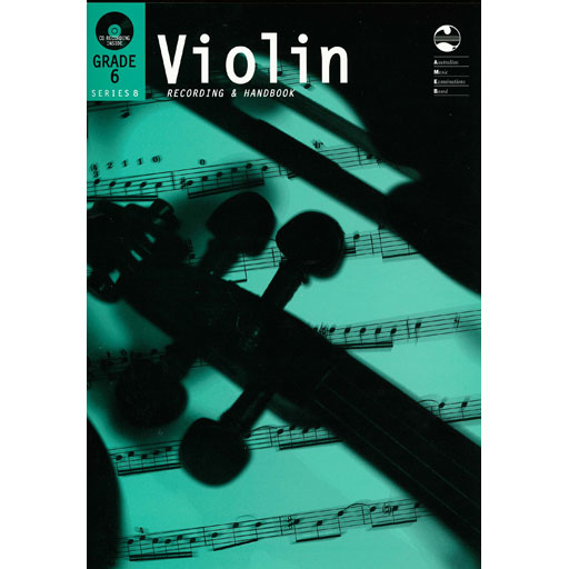AMEB Violin Series 8 Grade 6 - Violin CD Recording & Handbook AMEB 1203071039