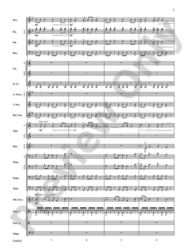 A Tale So Tall – Concert Band Conductor Score & Parts (Digital Download)