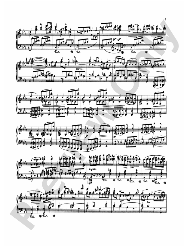 Chopin - Three Sonatas (Ed. Franz Liszt) - Piano Solo (Digital Download)