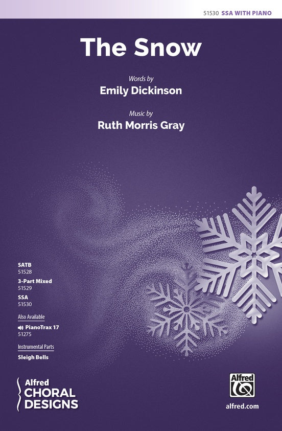 The Snow - SSA Choral Octavo (Digital Download)