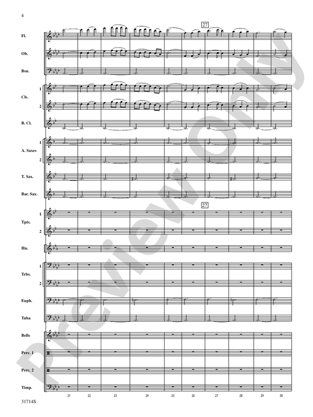 Scheherazade Selections - Concert Band Conductor Score & Parts (Digital Download)