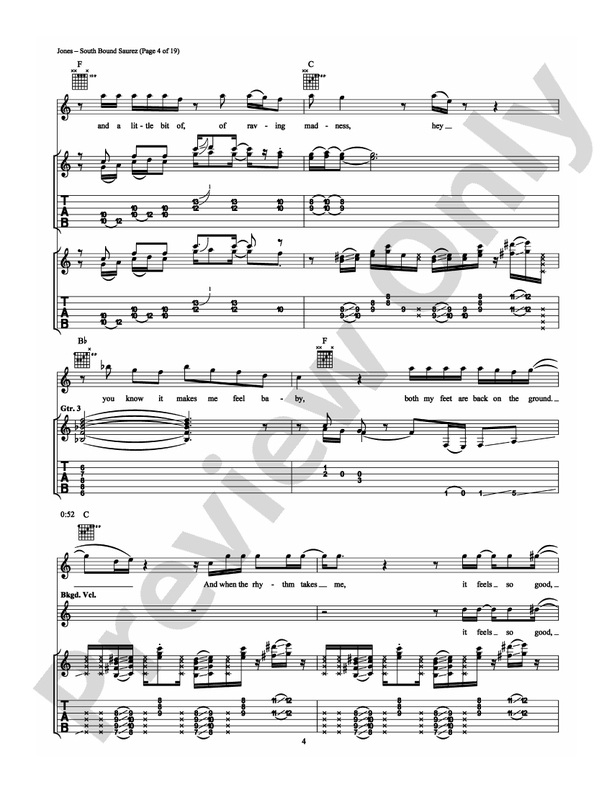 South Bound Suarez - Guitar TAB (Digital Download)