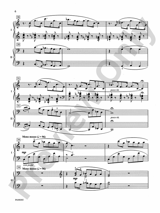 Blues Concerto - 2 Pianos, 4 Hands (Digital Download)
