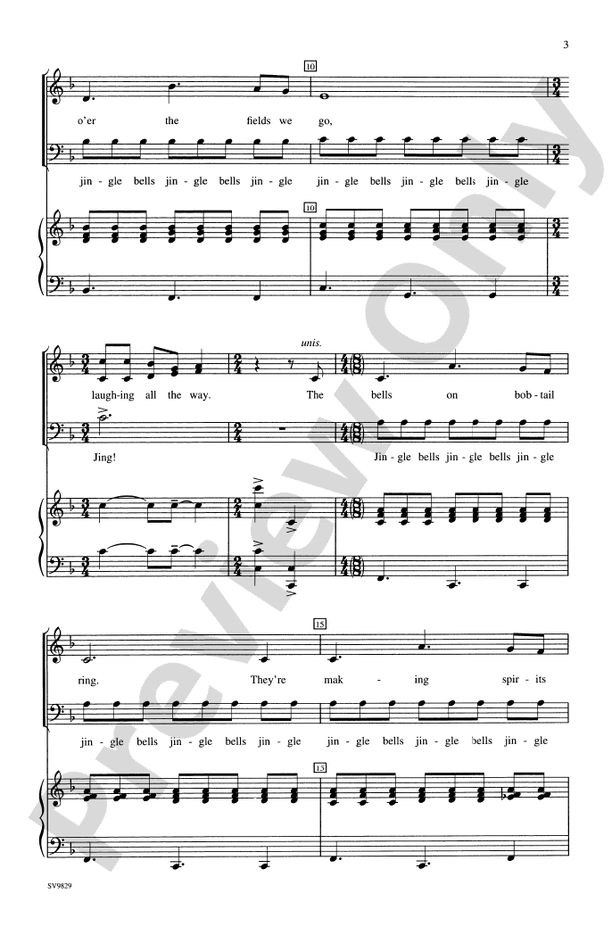 Dashing Through the Snow (A Jingle Bell Spectacular!) – SAB Choral Octavo (Digital Download)