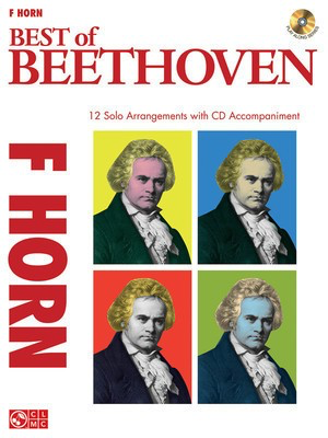 Best of Beethoven - 12 Solo Arrangements with CD Accompaniment - Ludwig van Beethoven - French Horn Ludwig van Beethoven Cherry Lane Music /CD