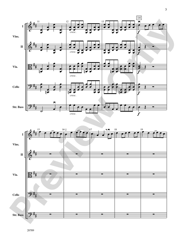 Fiddle-Fest – String Orchestra Conductor Score & Parts (Digital Download)