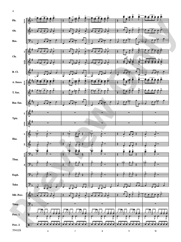 A Man and His Soul - Concert Band Conductor Score & Parts (Digital Download)