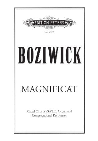 Magnificat - Bass Voice/Organ/Soprano Voice/Alto Voice/Tenor Voice (Digital Download)