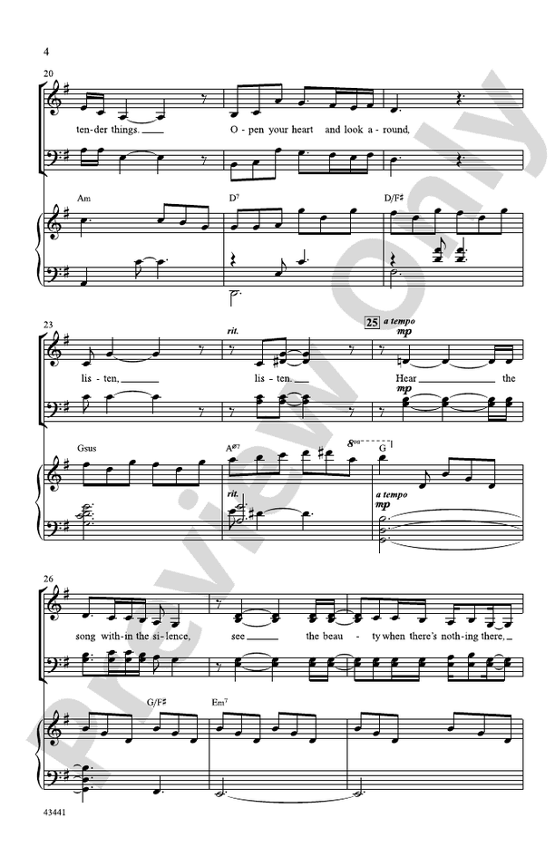 December Prayer – SATB Choral Octavo (Digital Download)