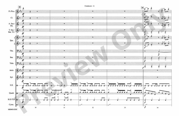 Live and Let Die – Marching Band Conductor Score & Parts (Digital Download)