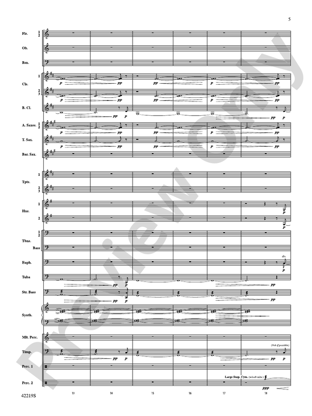 Man of Steel, Suite from - Concert Band Conductor Score & Parts (Digital Download)