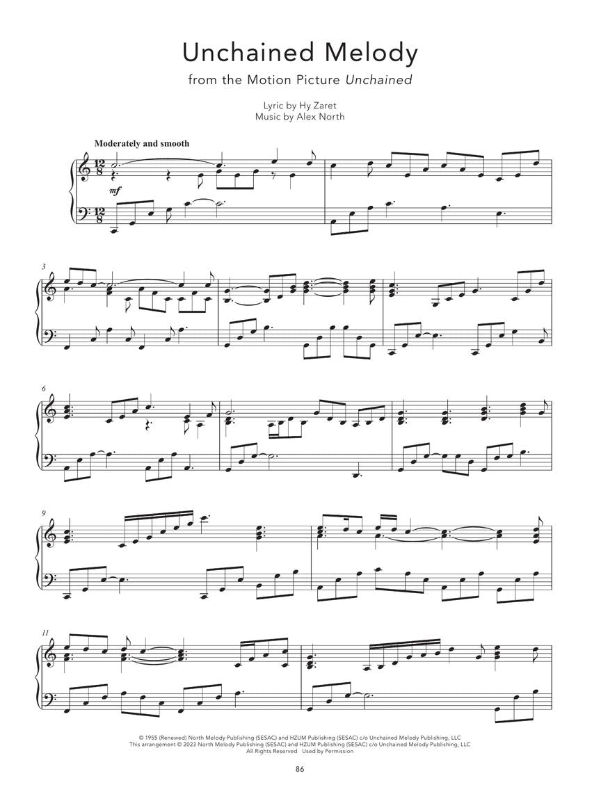 Peaceful Pop Piano Solos - A Collection of 30 Pieces - Hal Leonard