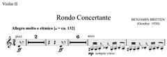 Rondo Concertante - Violin II Part (Digital Download)