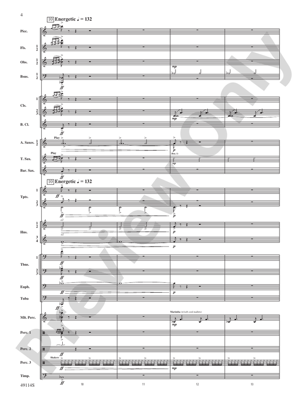 Arabian Sandscapes - Concert Band Conductor Score & Parts (Digital Download)