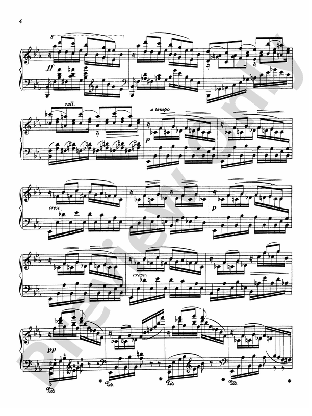 Faure - Three Impromptus - Piano Solo (Digital Download)