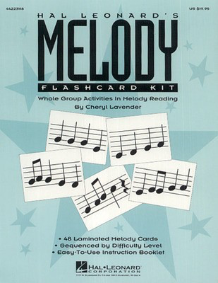 Hal Leonard's Melody Flashcard Kit - Cheryl Lavender - Hal Leonard Flash Cards