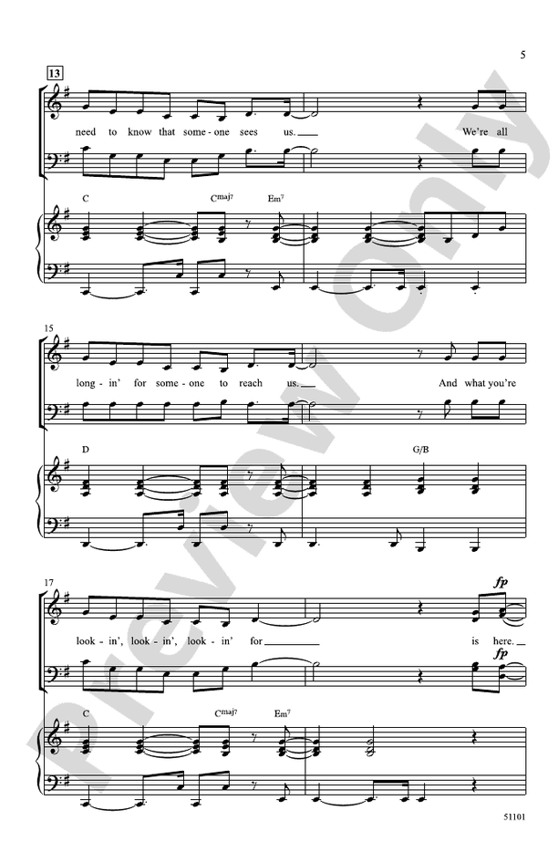 Found - SATB Choral Octavo (Digital Download)